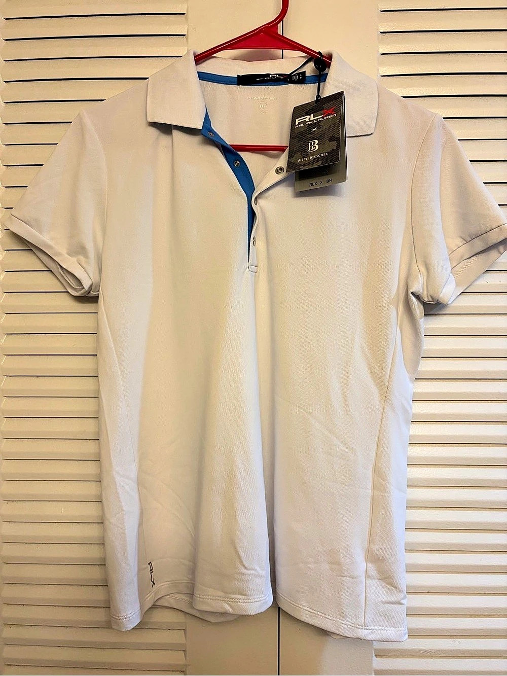 Ralph Lauren RLX Billy Horschel Golf Polo White Small NWT